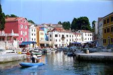 Veli Losinj auf der Insel Losinj in Kroatien