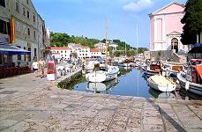 Veli Losinj auf der Insel Losinj in Kroatien