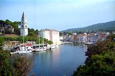 Veli Losinj auf der Insel Losinj in Kroatien