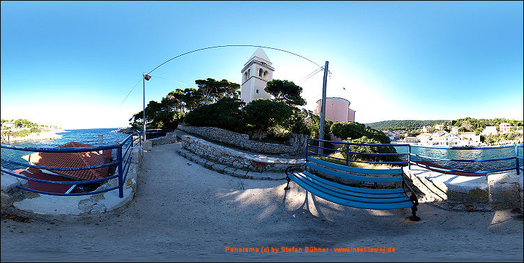 Panorama im Hafen von Veli Losinj