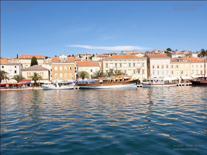 im Hafen von Mali Losinj