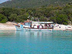 auf Tour mit Kapitn Mate auf Insel Losinj / Kroatien