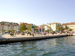 im Hafen von Mali Losinj