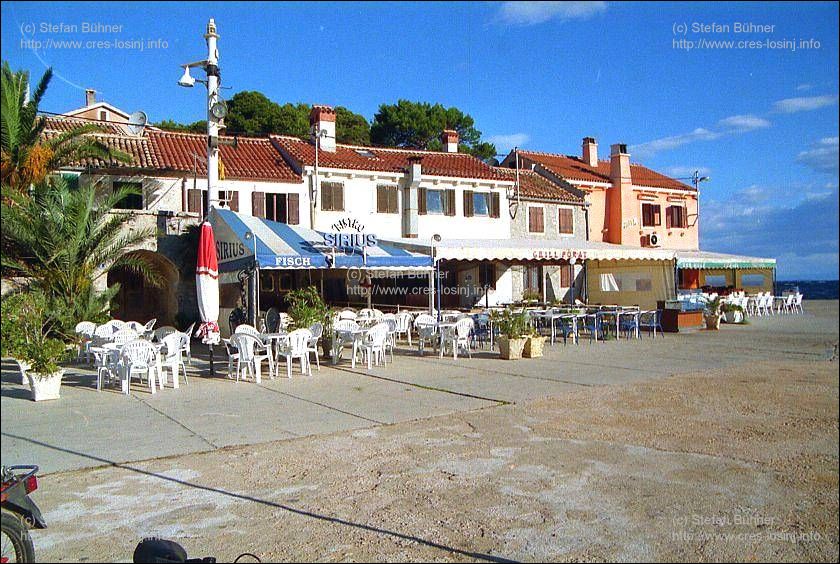 der alte Fischerhafen Rovenska auf der Insel Losinj