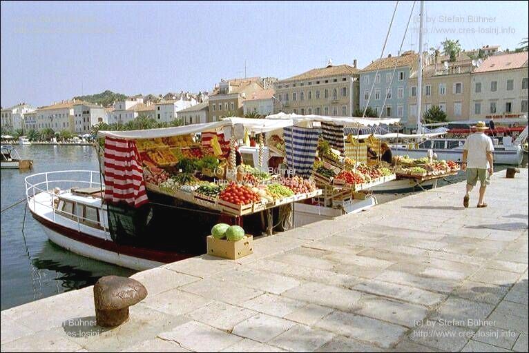 im Hafen von Mali Losinj / Kroatien