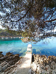 in der Cikat Bucht in Mali Losinj - Kroatien