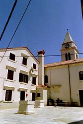 der Marktplatz von Susak